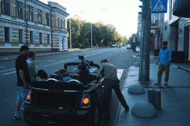 Кадри зі знімань