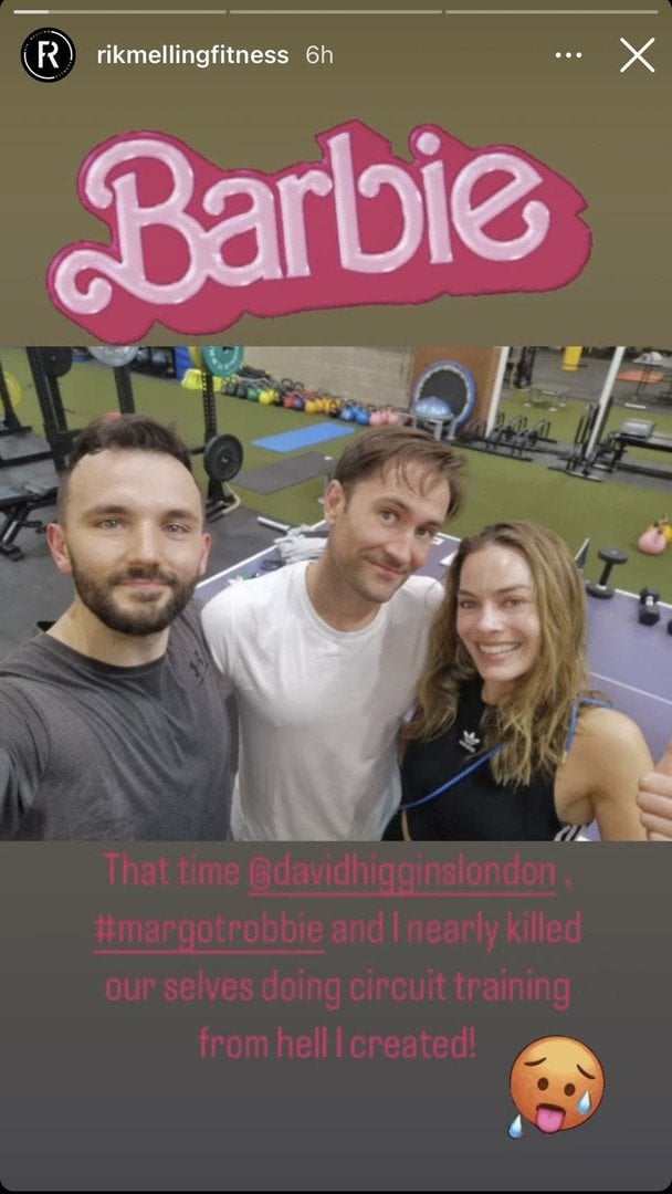Марго Роббі instagram.com/davidhigginslondon / © Instagram