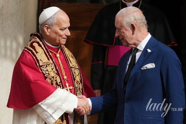 Папа Лев XIV і король Чарльз / © Associated Press