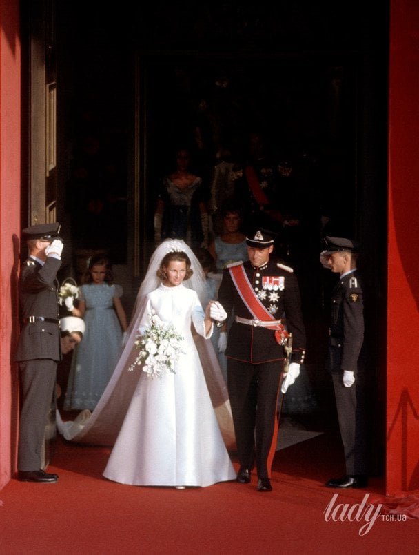 Гаральд і Соня у день весілля, 1968 рік / © Getty Images