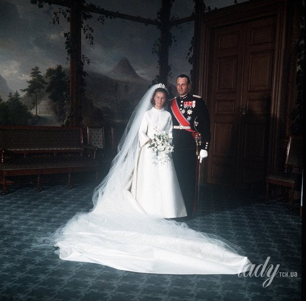 Гаральд і Соня у день весілля, 1968 рік / © Getty Images